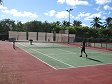 Tennis im Grand Palladium Resort in Punta Cana.