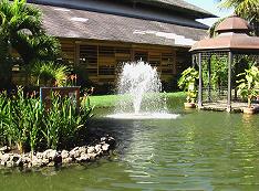 Iberostar Punta Cana: Im Hintergrund das Hauptrestaurant