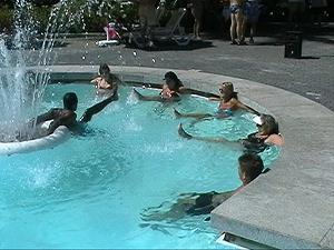 Wasseraerobic im RIU Palace Macao