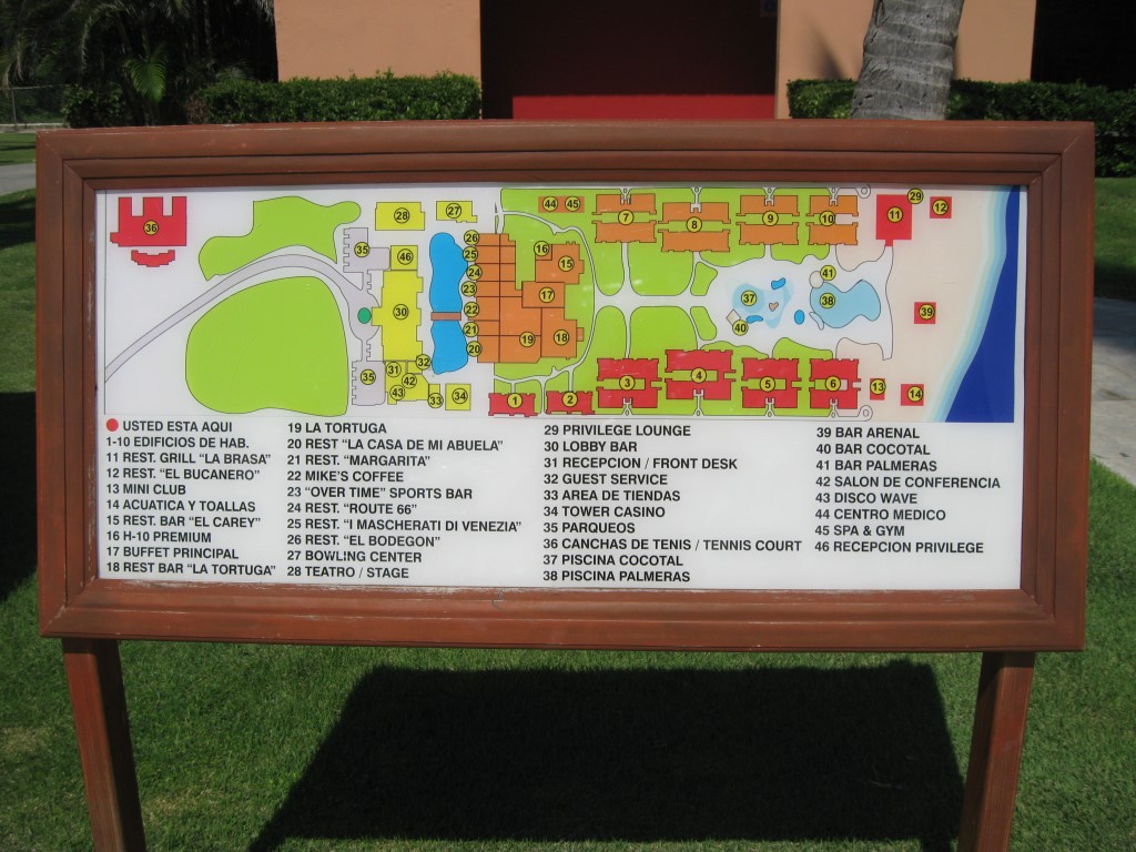 H10 Ocean Blue amp Sand Playa Bavaro de - Ocean Blue Sand Map 001 1024